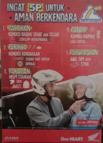 Tips 5P Untuk Aman Berkendara dari NSS Kedaton